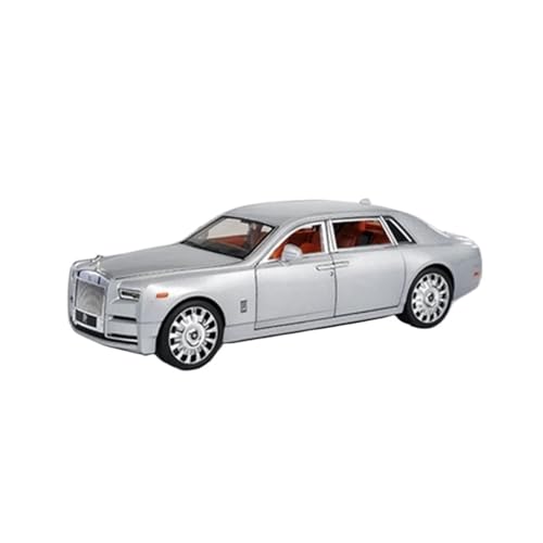 1:20 Für Rolls Royce Phantom Legierung Auto Modell Spielzeug Fahrzeuge Metall Sammlung Simulation Sound Licht(Silber) von XIYUEYING