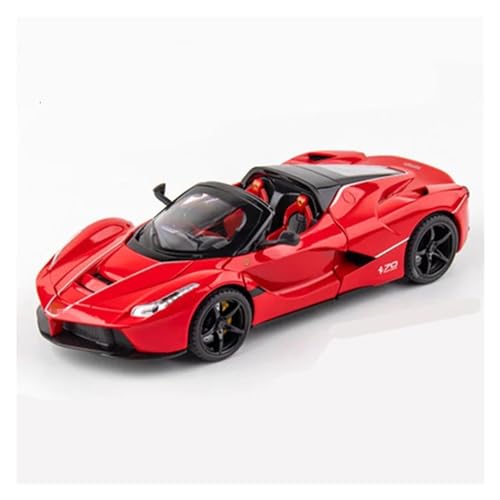1:22 für Ferrari Laferrari Legierung Sportwagen Modell Metall Auto Modell Simulation Sound Licht Auto Modell(F) von XIYUEYING