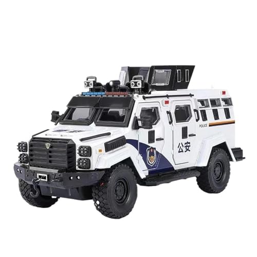 1:24 Für Gepanzerte Smilodon-Fahrzeuge F550 Mit Sound-Licht-Miniatursimulations-Geländewagenmodell(White) von XIYUEYING