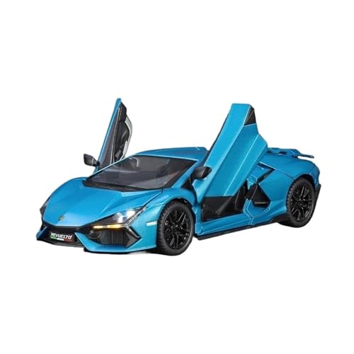 1:24 Für Lambo Revuelto Sound Light Collective Miniatur-Voiture-Kindermodell Aus Druckgusslegierung(Blau) von XIYUEYING
