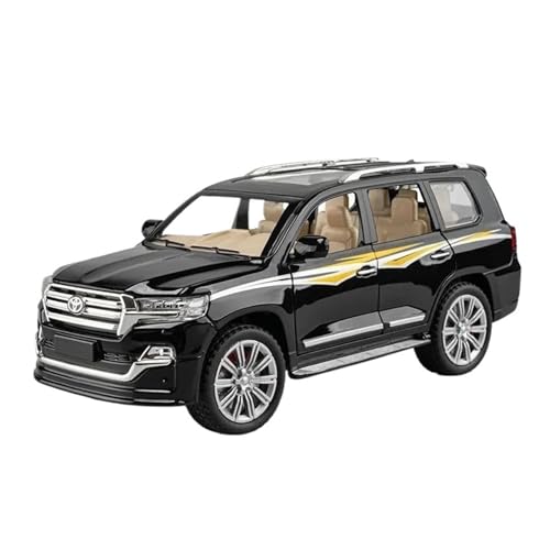 1:24 Für Land Cruiser-Modell – Premium-Sammlerstück Für Autofans, Ideal Für Ausstellen Oder Verschenken(Schwarz) von XIYUEYING