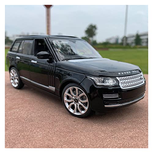 1:24 Für Land Rover Range Rover SUV Legierung Die-Cast Fertigmodellauto Maßstab Spielzeug Geländewagen(Schwarz) von XIYUEYING