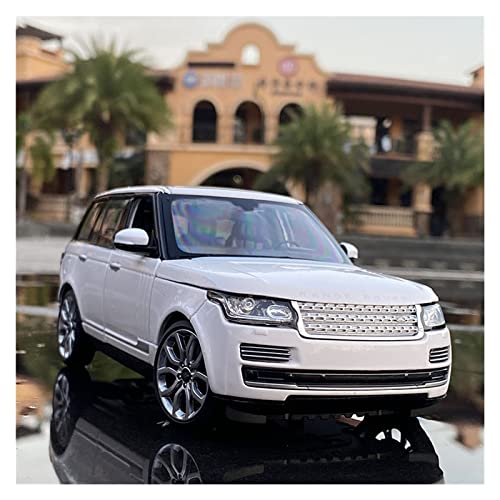 1:24 Für Land Rover Range Rover SUV Legierung Die-Cast Fertigmodellauto Maßstab Spielzeug Geländewagen(White) von XIYUEYING