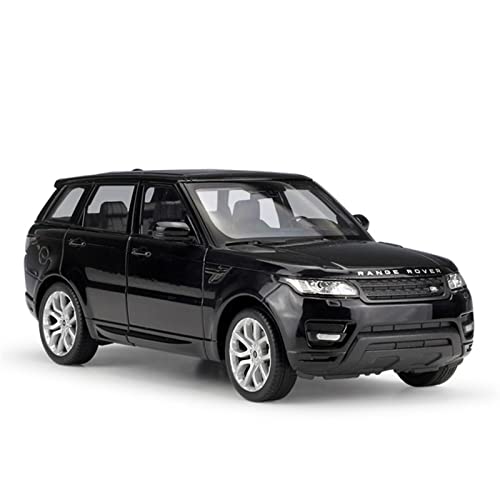 1:24 Für Land Rover Range Rover Sport Hohe Simulation Legierung Druckguss Modellauto Spielzeug Sammlung(Schwarz) von XIYUEYING