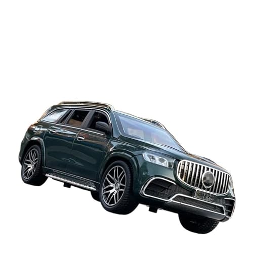 1:24 Für Maybachs GLS-Klasse GLS63-Legierungsautomodell Druckgussspielzeug Hohe Simulations-Sound- Und Lichtkollektion(Grün) von XIYUEYING