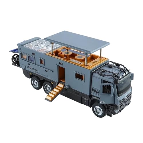 1:24 Für Nomadism F Off Road RV Collective Voiture Miniatur-Ton- Und Licht-Spielzeugautomodell Aus Druckgusslegierung(Gray) von XIYUEYING