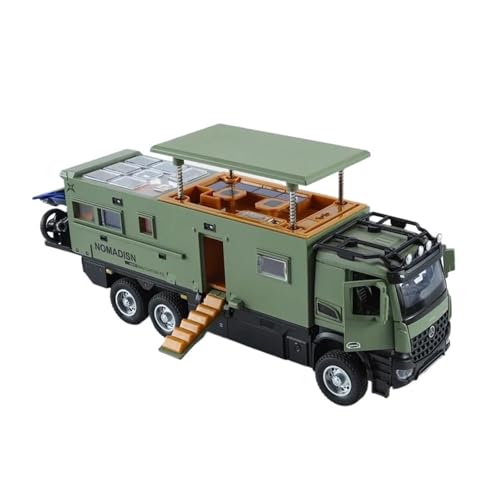 1:24 Für Nomadism F Off Road RV Collective Voiture Miniatur-Ton- Und Licht-Spielzeugautomodell Aus Druckgusslegierung(Grün) von XIYUEYING