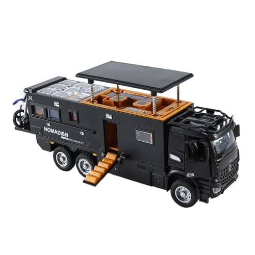1:24 Für Nomadism F Off Road RV Collective Voiture Miniatur-Ton- Und Licht-Spielzeugautomodell Aus Druckgusslegierung(Schwarz) von XIYUEYING
