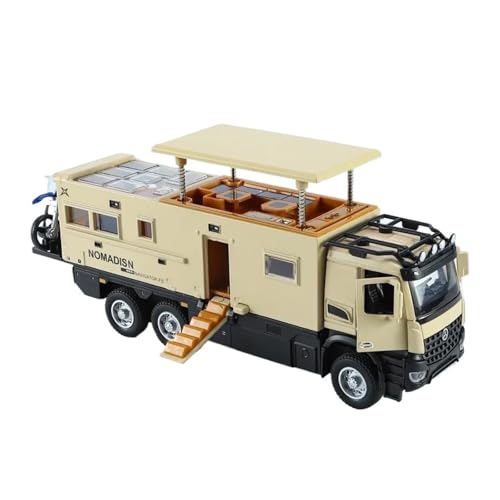 1:24 Für Nomadism F Off Road RV Collective Voiture Miniatur-Ton- Und Licht-Spielzeugautomodell Aus Druckgusslegierung(Yellow) von XIYUEYING