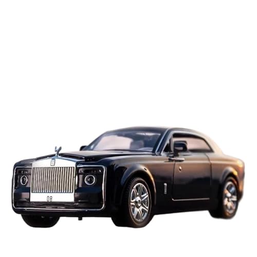 1:24 Für Rolls Royce Sweptail Legierung Diecasts Auto Modell Simulation Sound Licht Sammlung Kind Spielzeug(Schwarz) von XIYUEYING