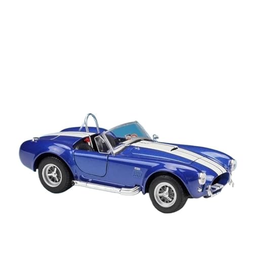 1:24 Für Shelby Cobra 427 S/C 1965 Legierung Sportwagen Druckguss Klassische Simulation Auto Fahrzeuge Modell(Blau) von XIYUEYING