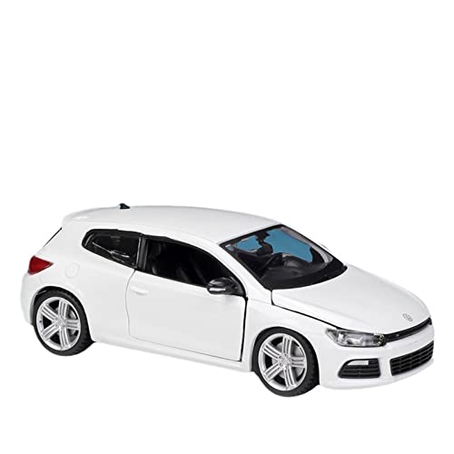 1:24 Für Volkswagen Scirocco R Hohe Simulation Metall Auto Druckguss Maßstab Modellauto Spielzeug Sammlung(White) von XIYUEYING