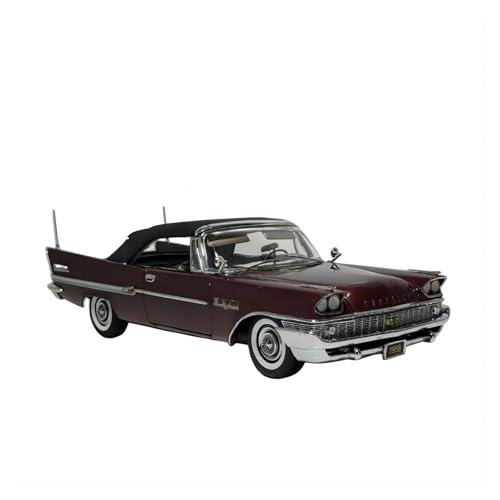 1:24 New Yorker Cabrio 1958 Simulation Limited Metallstatisches Automodell, Ausstellung Klassischer Fahrzeughandwerke von XIYUEYING
