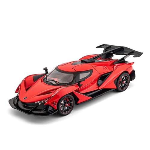 1:24 für Apollo IE Sportwagen Simulation Diecast Metall Modell Auto Sound Licht Zurückziehen Auto Modell(B) von XIYUEYING