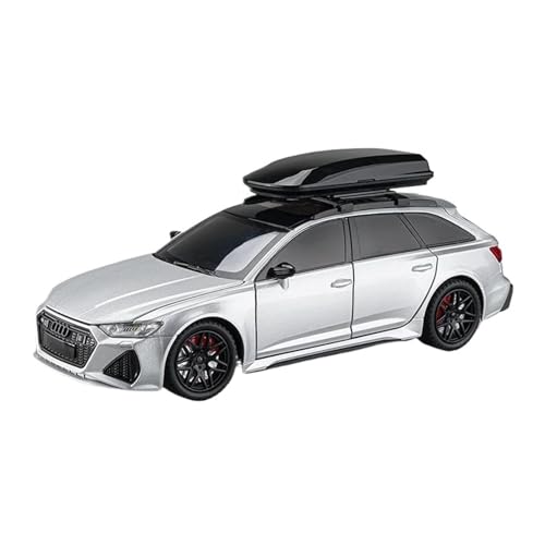 1:24 für Audi RS6 Hohe Simulation Diecast Metall Legierung Modell Auto Sound Licht Zurückziehen Auto Modell(A) von XIYUEYING