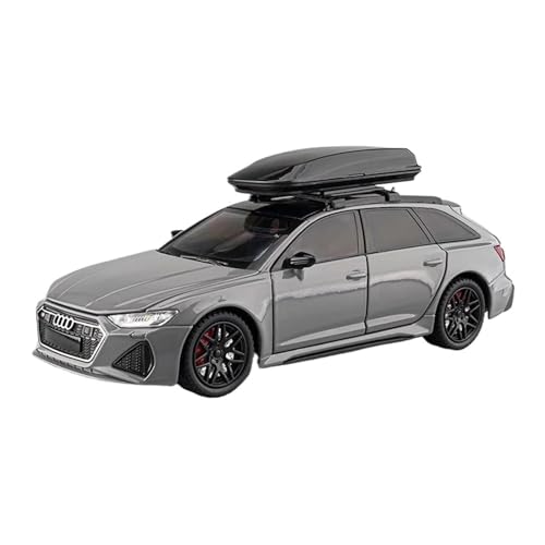 1:24 für Audi RS6 Hohe Simulation Diecast Metall Legierung Modell Auto Sound Licht Zurückziehen Auto Modell(C) von XIYUEYING