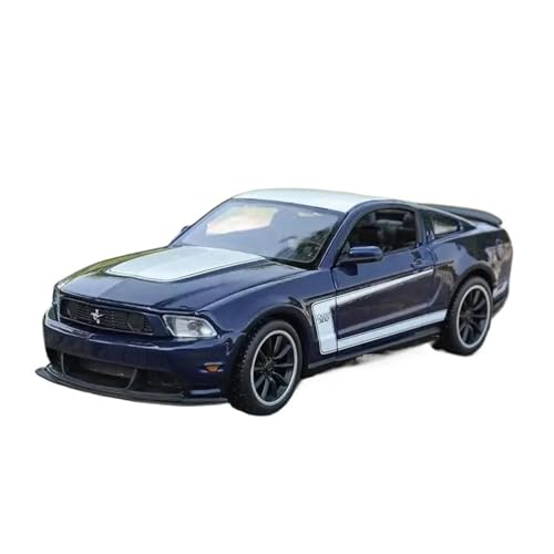1:24 für Ford Mustang Boss 302 Sportwagen Simulation Diecast Auto Metall Modell Auto Fertig Auto Modell(B) von XIYUEYING