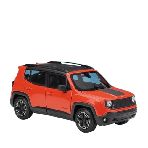 1:24 für Jeep Renegade Trailhawk SUV Autosimulation Metallfahrzeugmodellautos, geeignet für die Sammlung(A) von XIYUEYING