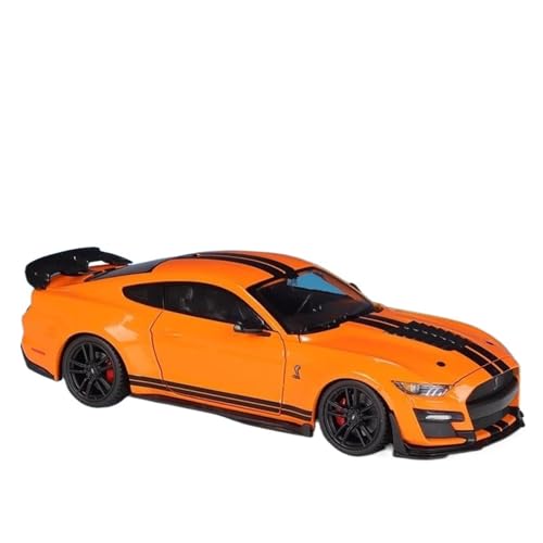 1:24 für Mustang Shelby GT500 2020 Legierung Sportwagen Modell Druckguss Metall Vecicles Auto Modell(A) von XIYUEYING