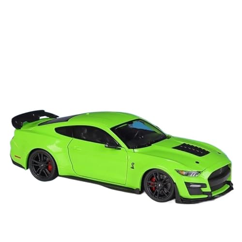 1:24 für Mustang Shelby GT500 2020 Legierung Sportwagen Modell Druckguss Metall Vecicles Auto Modell(B) von XIYUEYING