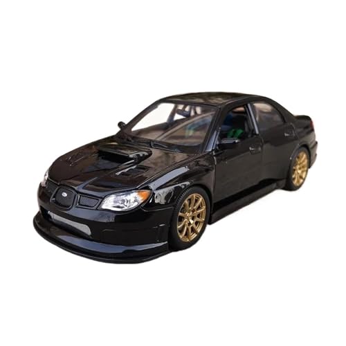 1:24 für Subaru Impreza WRX STI Sportwagen Simulation Legierung Statisches Automodell Geeignete Sammlung(B) von XIYUEYING