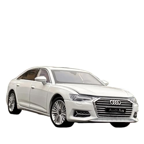 1:32 Für Audi A6 Legierung Auto Modell Druckguss & Spielzeug Metall Fahrzeug Auto Modell Mit Sound Und Licht(A) von XIYUEYING