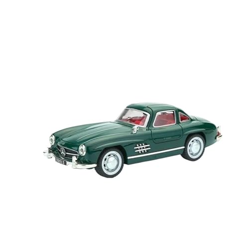 1:32 Für Benzs 300SL Sportwagenmodell Aus Druckgusslegierung Mit Sound-Licht-Sammlung, Miniatur-Voiture-Spielzeug(Grün) von XIYUEYING