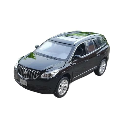 1:32 Für Buick Enclave SUV Legierungsautomodell Druckguss-Spielzeugfahrzeuge Sound- Und Lichtsimulationssammlung(Schwarz) von XIYUEYING