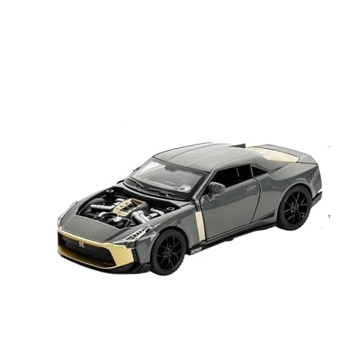 1:32 Für GT-R50 Mit Sound Und Licht Kinder Jungen Geburtstagsspielzeug Kollektives Diecast-Sportwagenmodell(Gray) von XIYUEYING