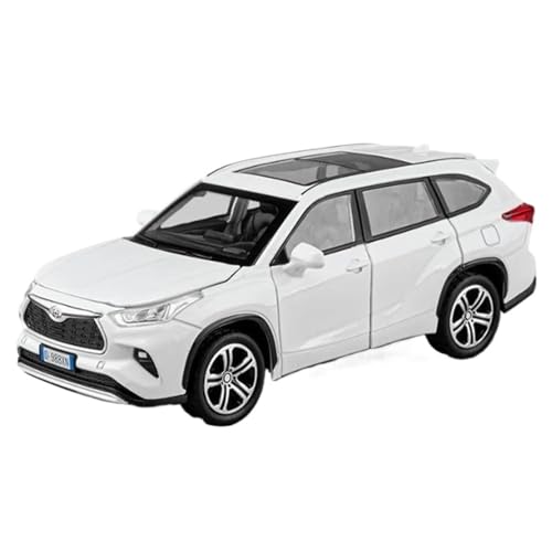 1:32 Für Highlander Legierung SUV Automodell Metall Geländewagen Automodell mit Ton und Licht(A) von XIYUEYING