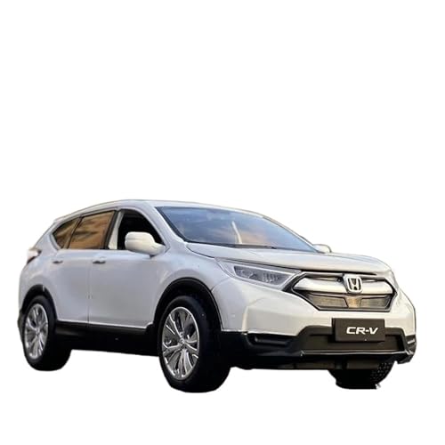 1:32 Für Honda CRV SUV Legierung Auto Modell Druckguss & Spielzeug Fahrzeuge Metall Auto Modell Mit Sound Und Licht(B) von XIYUEYING