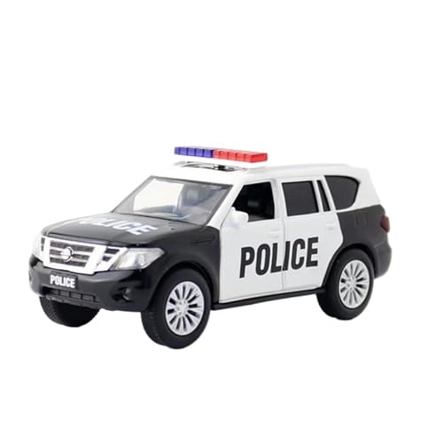 1:32 Für Nissan Patrol SUV Legierung Auto Modell Metall Fahrzeuge Auto Modell Hohe Simulation Auto Modell(D) von XIYUEYING
