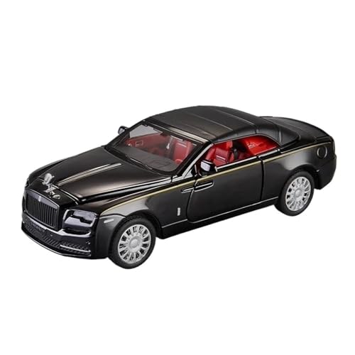 1:32 Für Rolls Royce Dawn Legierungsdruckguss-Automodell Sound & Light Collect Display Home Ornament(Schwarz) von XIYUEYING