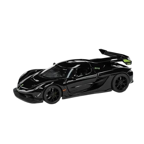 1:32 für Koenigsegg Jesko Attack Legierung Sportwagen Modell Metall Rennwagen Modell mit Ton und Licht(B) von XIYUEYING