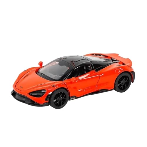 1:32 für McLaren 765LT Sportwagen Hohe Simulation Metall Modell Auto Sound Licht Zurückziehen Auto Modell(A) von XIYUEYING