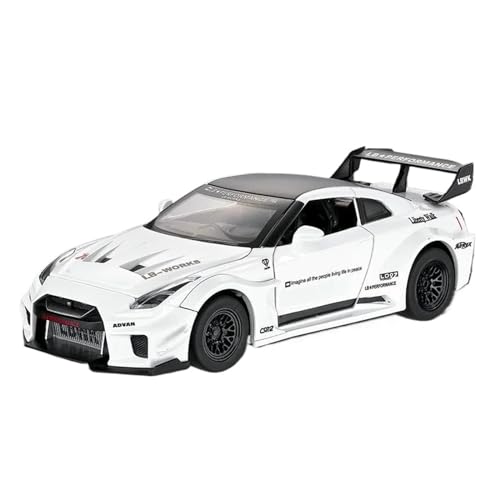1:32 für Nissan GTR-CSR2 Sportwagen Simulation Metall Modell Auto Sound Licht Zurückziehen Auto Modell(A) von XIYUEYING