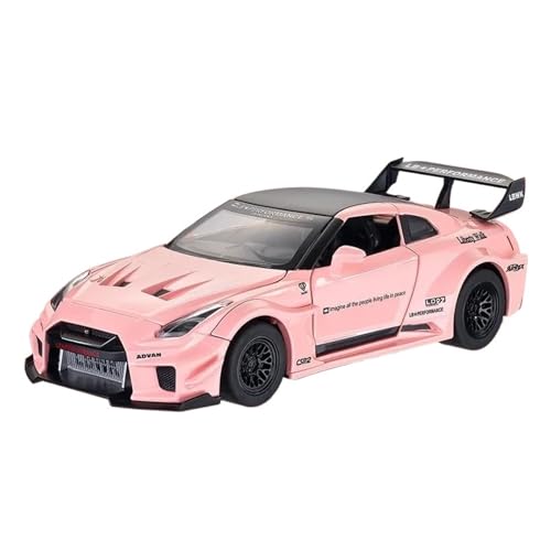 1:32 für Nissan GTR-CSR2 Sportwagen Simulation Metall Modell Auto Sound Licht Zurückziehen Auto Modell(C) von XIYUEYING