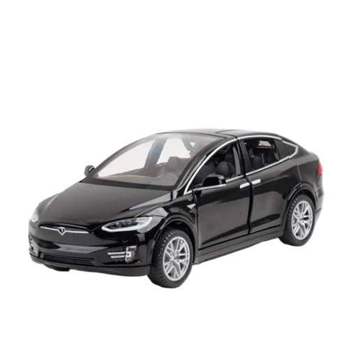 1:32 für Tesla Model X Hohe Simulation Diecast Fertig Metall Legierung Modell Auto Zurückziehen Auto Modell(B) von XIYUEYING