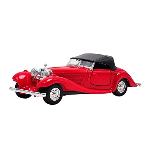 1:36 Passend Für Mercedes Benz 500K 1936 Legierung Oldtimer Modell Druckguss Simulation Sammlung Geschenk(Hardtop) von XIYUEYING