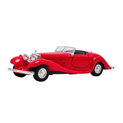 1:36 Passend Für Mercedes Benz 500K 1936 Legierung Oldtimer Modell Druckguss Simulation Sammlung Geschenk(Open) von XIYUEYING