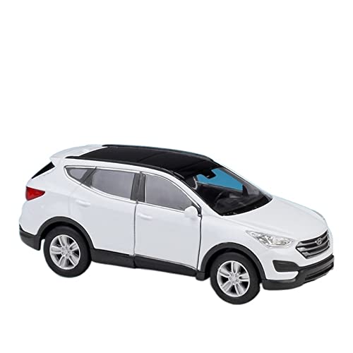 1:36 für Hyundai Tucson Santafe Legierung Modellfahrzeug Scale Casting Modellauto Zurückziehen Spielzeugauto(B) von XIYUEYING