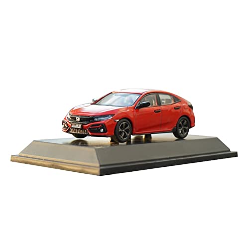 1:43 Fit Für Honda 2020 Civic Simulation Car Legierung Diecast Modellauto Erwachsene Sammlung Display Geschenk(Rot) von XIYUEYING