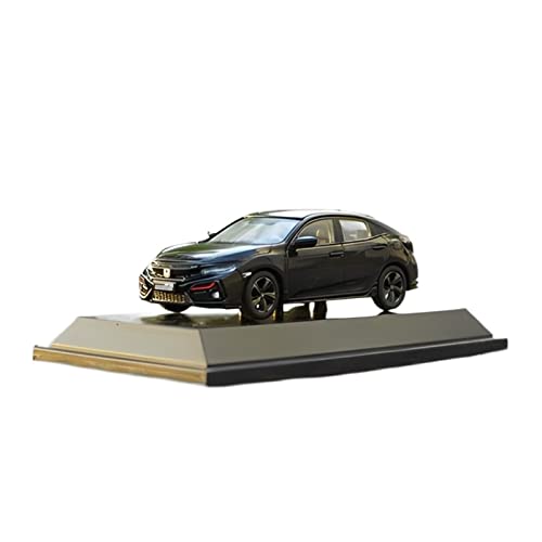 1:43 Fit Für Honda 2020 Civic Simulation Car Legierung Diecast Modellauto Erwachsene Sammlung Display Geschenk(Schwarz) von XIYUEYING