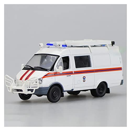 1:43 Für Ford Handelsbus Sowjetisches Polizeiauto Simulationslegierung Fertiges Autosammlermodell(B) von XIYUEYING