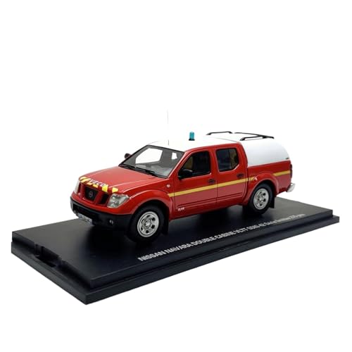 1:43 Für Nissan Navara Pickup Feuerwehrauto Spielzeugautos Modell Limited Edition Micro Vehicle Souvenir von XIYUEYING
