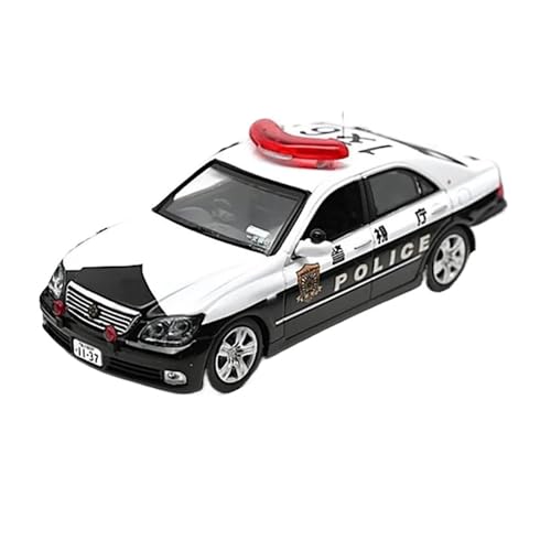 1:43 Für Toyota Crown GRS180 Polizeiauto Simulation Legierung Auto Modell Szene Ornament Sammlerstücke Spielzeug von XIYUEYING