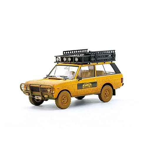 1:43 Passend Für Range Rover Camel Cup 1982 Geländewagen Legierung Druckguss Modellauto Sammlungsgeschenk von XIYUEYING