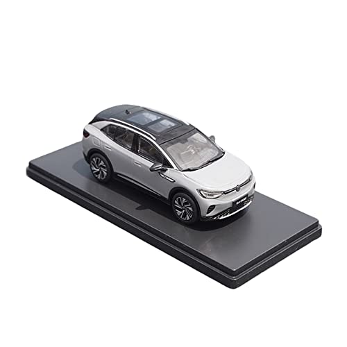 1:43 Passend Für Volkswagen Crozz ID4 Geländewagen Alloy Diecast Model Collection Display Geschenk(White) von XIYUEYING