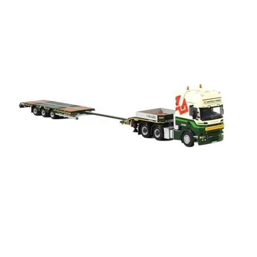1:50 Für WSI 3 Axle Low Plate Transporter Legierung Druckguss Modell Sammlung Ornament Souvenir von XIYUEYING