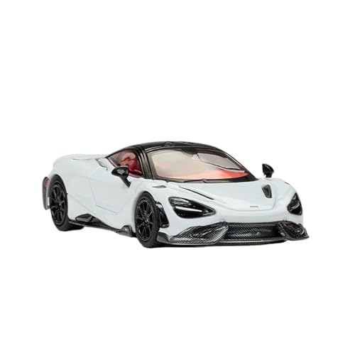 1:64 Für 765LT MCL1001 1007 1009 Druckguss-Legierung Automodell Miniatur Statische Sammlung Zeigt Ornamente(White) von XIYUEYING